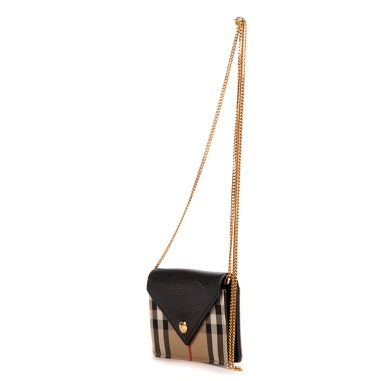 Burberry Micro Envelope WOC Mirco en Beige Lienzo - Image 2