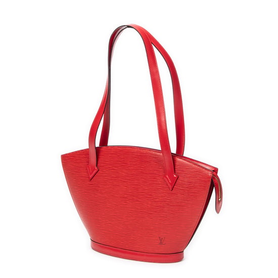 Louis Vuitton St-Jacques Long Straps PM en Rojo Piel de becerro - Image 2