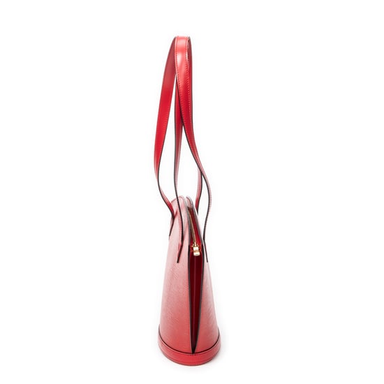 Louis Vuitton St-Jacques Long Straps PM en Rojo Piel de becerro - Image 4