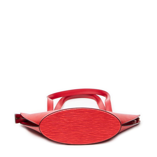 Louis Vuitton St-Jacques Long Straps PM en Rojo Piel de becerro - Image 6