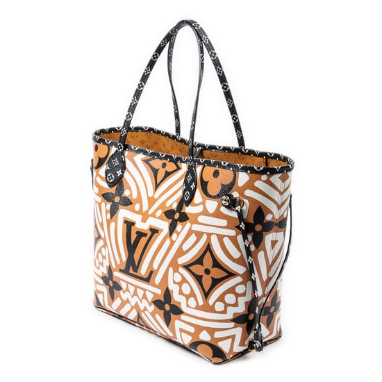 Louis Vuitton Ltd. Ed. Crafty Neverfull MM en Caramelo/Blanco/Negro Lona recubierta - Image 2
