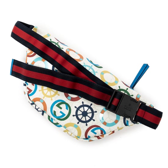 Gucci Gucci Kids Multicolor Expandble Web Belt Bag  en Marfil/Azul/Verde/Rojo Lona recubierta - Image 2