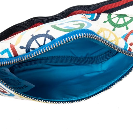 Gucci Gucci Kids Multicolor Expandble Web Belt Bag  en Marfil/Azul/Verde/Rojo Lona recubierta - Image 3