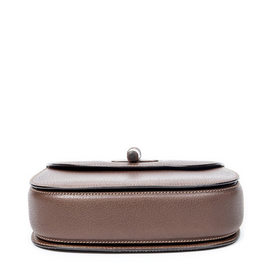 Gucci Small Bamboo Top Handle Flap  en Marrón Piel de becerro - Image 6