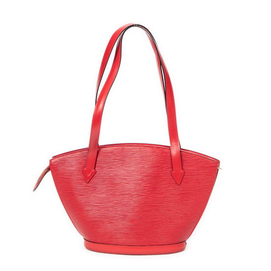 Louis Vuitton St-Jacques Long Straps PM en Rojo Piel de becerro - Image 5