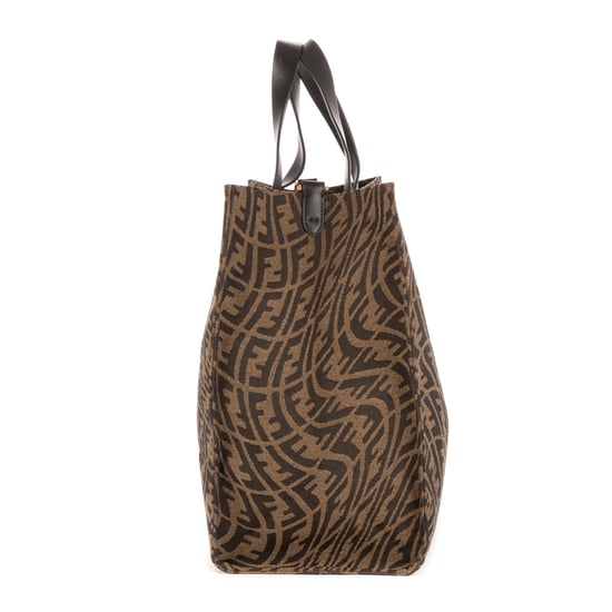 Fendi Shopping Tote  en Marrón Lona recubierta - Image 3