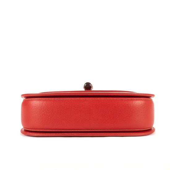 Gucci Bamboo Top Handle en Rojo Piel de becerro - Image 6