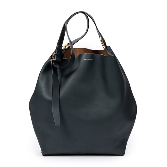 Burberry Large Eyelet Grommet Hobo Bag en Verde oscuro Piel de becerro - Image 1