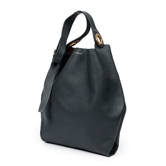 Burberry Large Eyelet Grommet Hobo Bag en Verde oscuro Piel de becerro - Image 2
