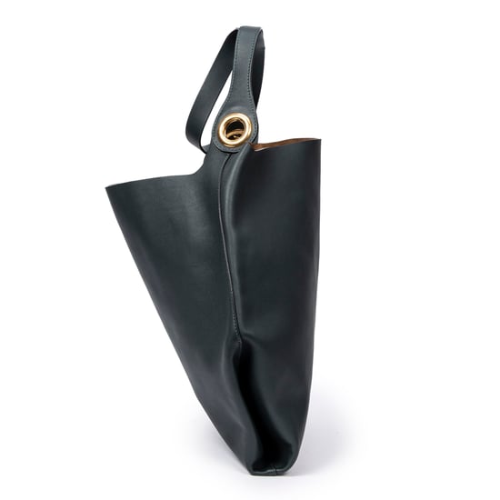 Burberry Large Eyelet Grommet Hobo Bag en Verde oscuro Piel de becerro - Image 3