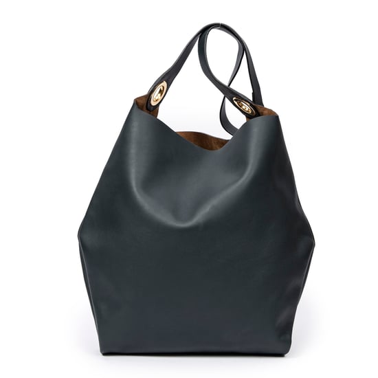 Burberry Large Eyelet Grommet Hobo Bag en Verde oscuro Piel de becerro - Image 5