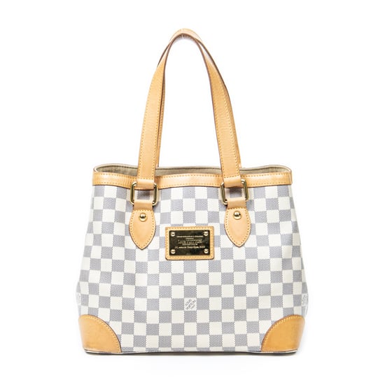 Louis Vuitton Hampstead PM en Marfil Lona recubierta - Image 1
