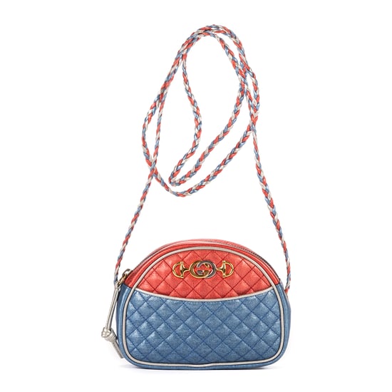 Gucci Trapuntata Camera en Azul/ Rosa/Gris Piel de becerro - Image 1
