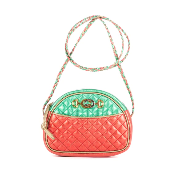 Gucci Trapuntata Dome Crossbody en Verde/Rojo Piel de becerro - Image 1