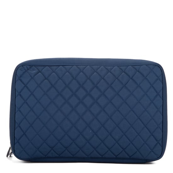 Chanel Laptop Case  en Azul Lienzo - Image 4