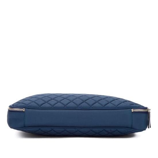 Chanel Laptop Case  en Azul Lienzo - Image 6