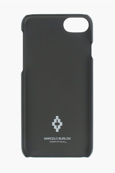 Funda para iPhone 7 con estampado en relieve FLAGS SIDES en color negro - Image 3