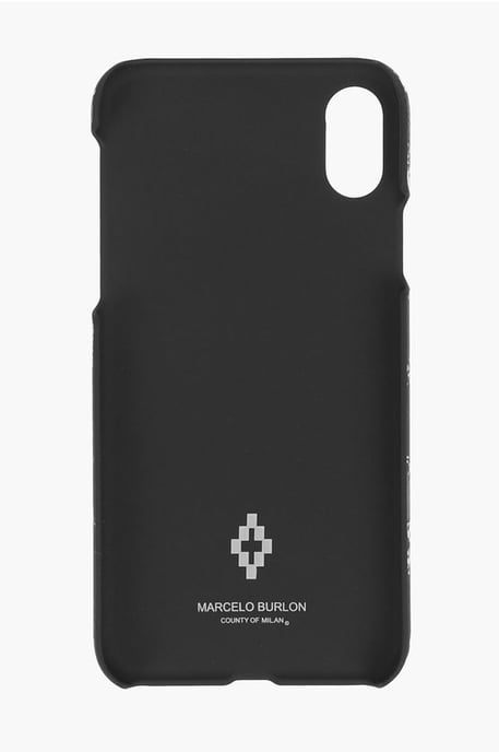 Funda para iPhone XS con estampado de camuflaje en verde militar - Image 3