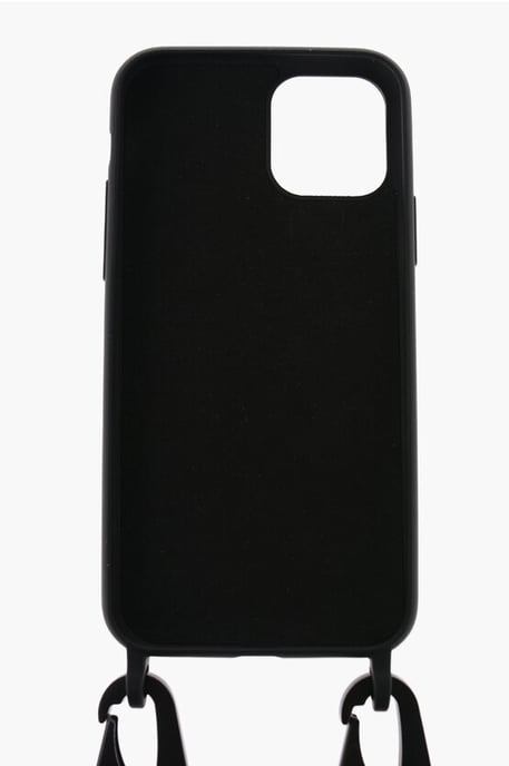 Funda para iPhone 11Pro con cuello y estampado de palmeras en color negro - Image 2