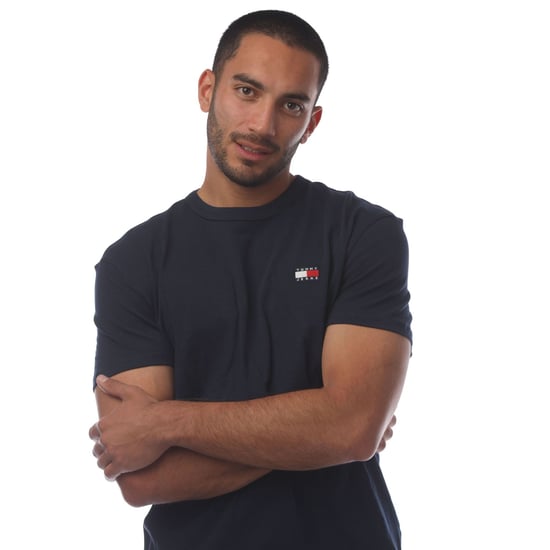 Camiseta con parche tonal de Tommy Hilfiger para hombres en azul - Image 2