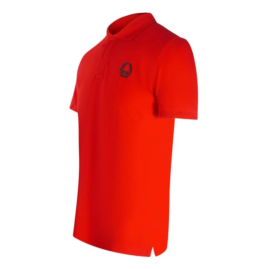 Polo rojo con logo triangular pequeño de Diesel - Image 3