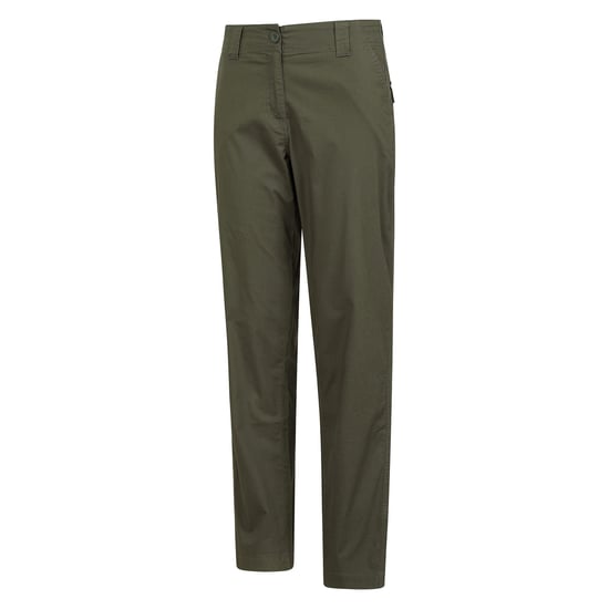 Mountain Warehouse Womens/Ladies Coastal Stretch Regular Trousers (Khaki Green) - Image 4