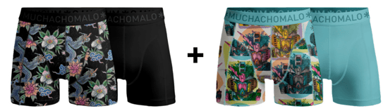 Muchachomalo Boxer Hombre - 2+2 Piezas - Calzoncillos Hombre - Image 1