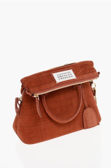 Bolso MM11 5AC de ante reciclado en rojo - Image 4