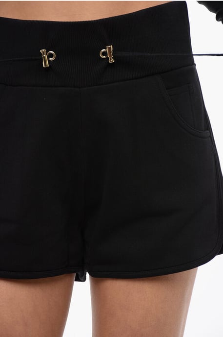 Pantalones cortos multibolsillos de jersey con estampado de logotipo - Image 3