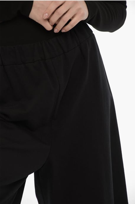 Shorts de algodón con parche en negro - Image 3