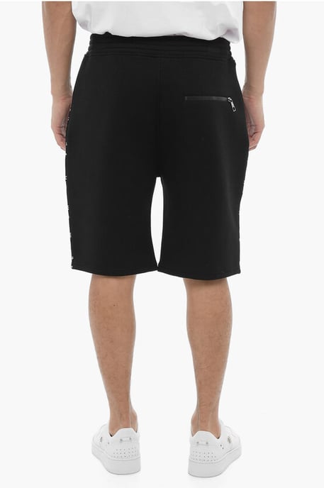 Bermudas MODERNIST de neopreno con detalles de bandana en negro - Image 2