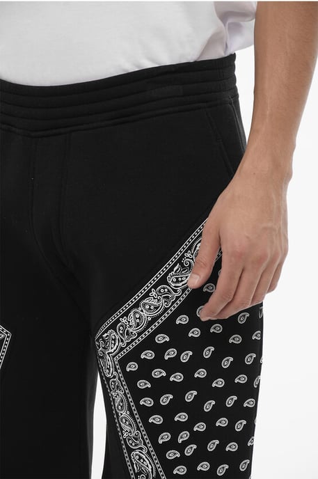 Bermudas MODERNIST de neopreno con detalles de bandana en negro - Image 3