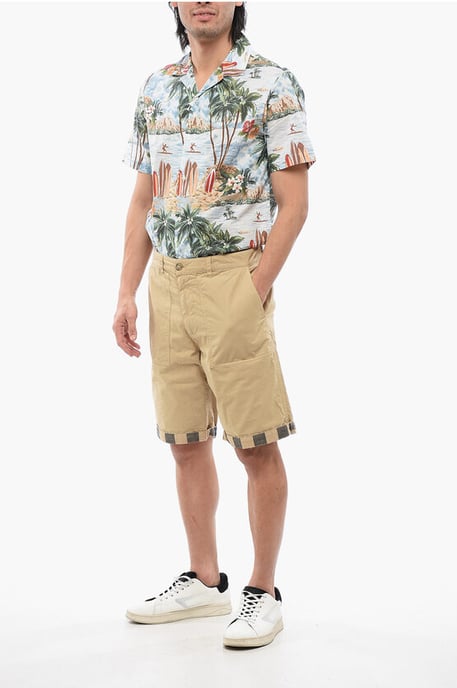 Pantalones cortos reversibles Buffalo en beige - Image 4