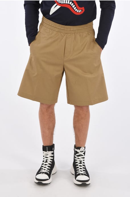 Pantalones cortos CITY con cordón en beige - Image 1