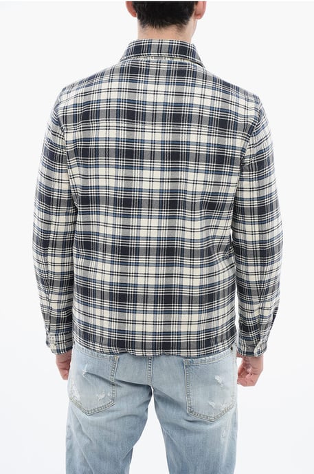 Camisa acolchada a cuadros TIMBER en azul - Image 2