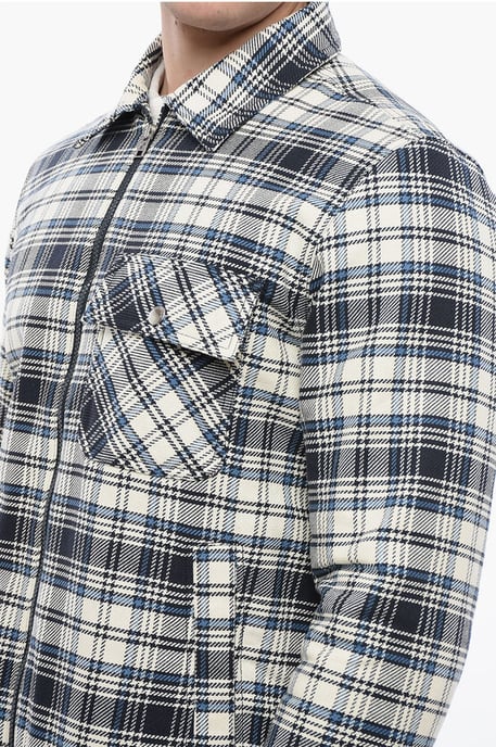 Camisa acolchada a cuadros TIMBER en azul - Image 3