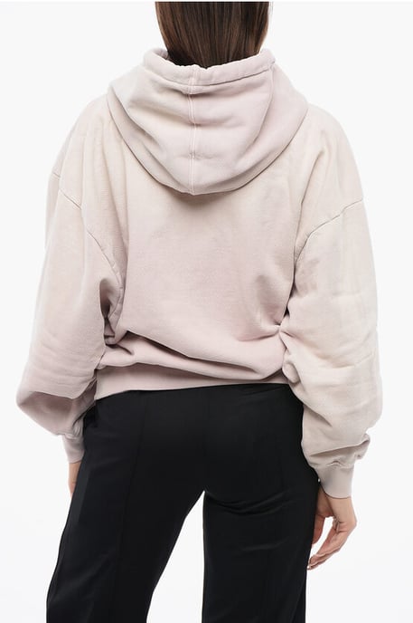 Sudadera con capucha maxi LAUNDRY con logotipo y bolsillo de parche en rosa - Image 2