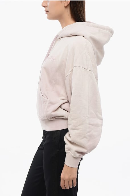 Sudadera con capucha maxi LAUNDRY con logotipo y bolsillo de parche en rosa - Image 3