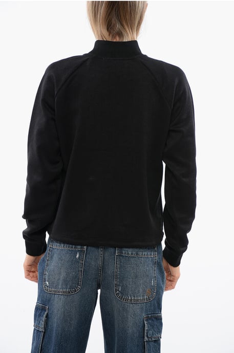 Sudadera sintética STELET con cordón en color negro - Image 2