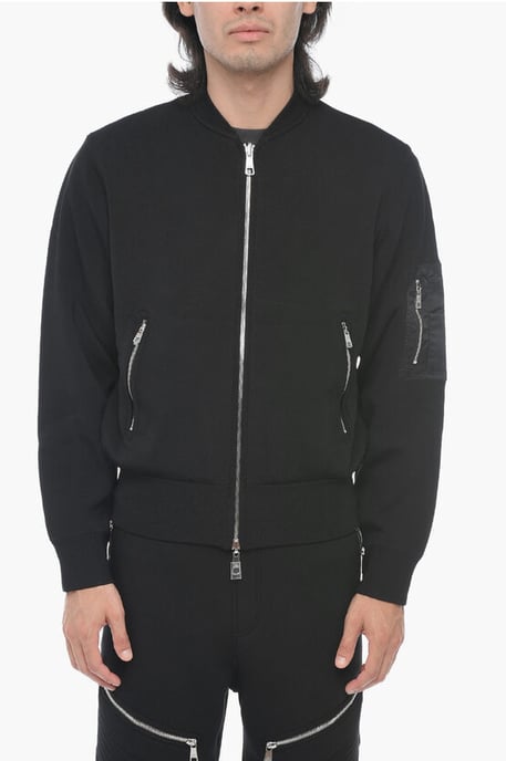 Sudadera holgada reversible en negro - Image 1