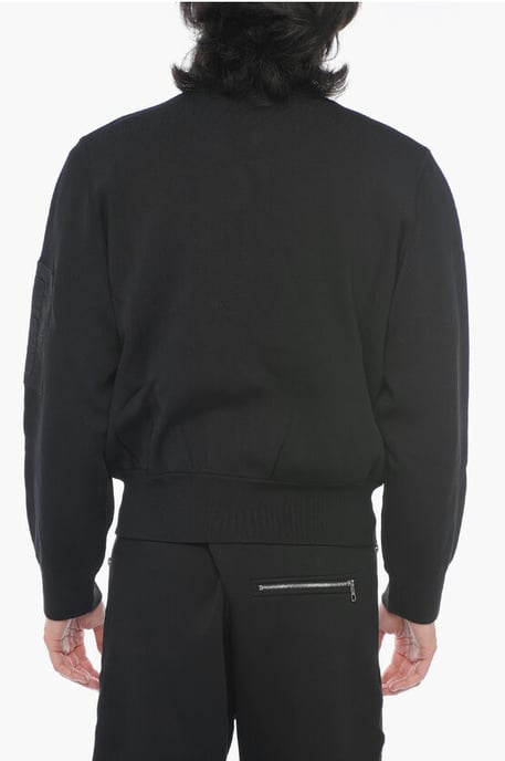 Sudadera holgada reversible en negro - Image 2