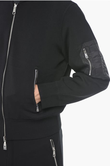 Sudadera holgada reversible en negro - Image 3