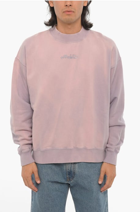 Sudadera de cuello redondo Soli Color LAUNDRY en violeta - Image 1