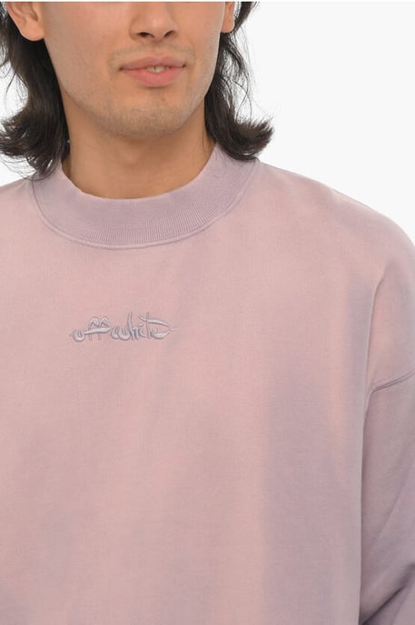 Sudadera de cuello redondo Soli Color LAUNDRY en violeta - Image 3