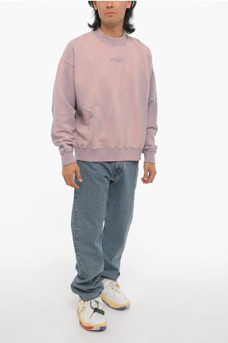 Sudadera de cuello redondo Soli Color LAUNDRY en violeta - Image 4