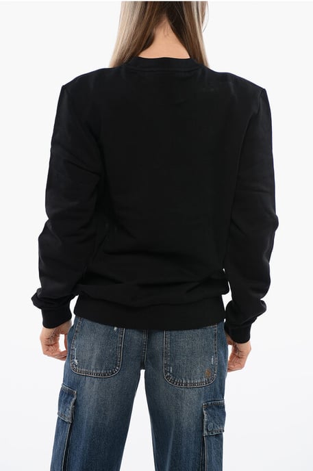 Sudadera JOSOIN con estampado en contraste en negro - Image 2