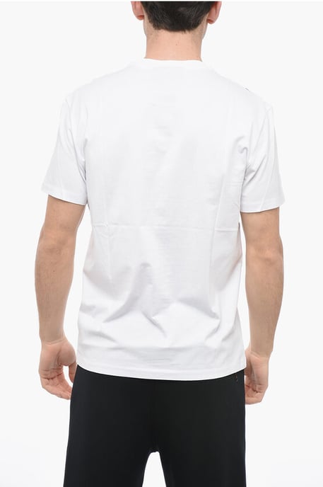 Camiseta de algodón con cuello redondo HALF THUNDERBOLT de JURASSIC PARK X NB en blanco - Image 2