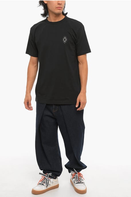 Camiseta de cuello redondo ECLIPSE CROSS en color negro - Image 4