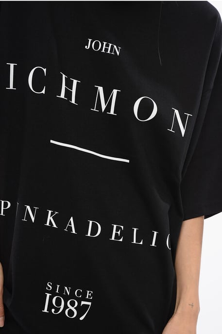 Camiseta Over PELAC con estampado en contraste en negro - Image 3