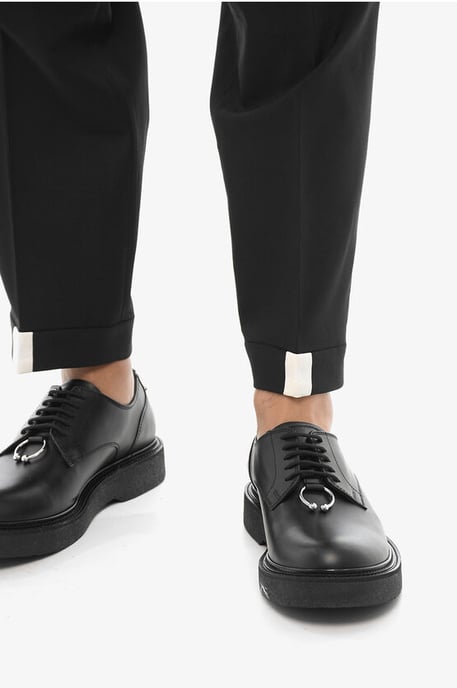 Pantalones negros ajustados de tiro bajo - Image 4